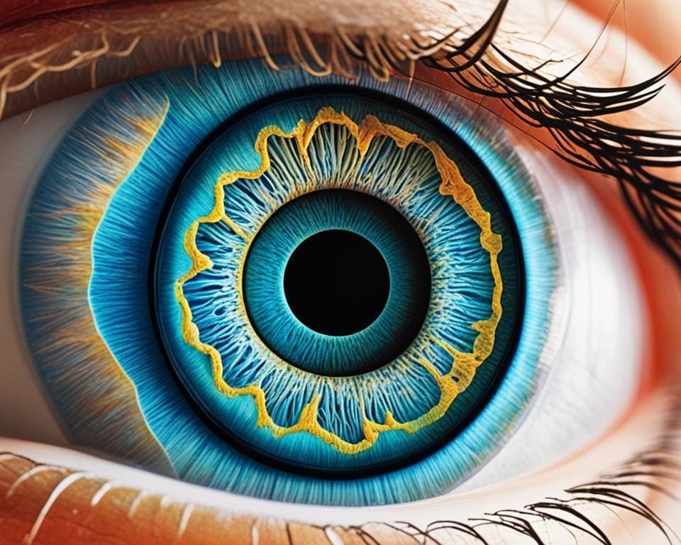 hoe zit je oog in elkaar