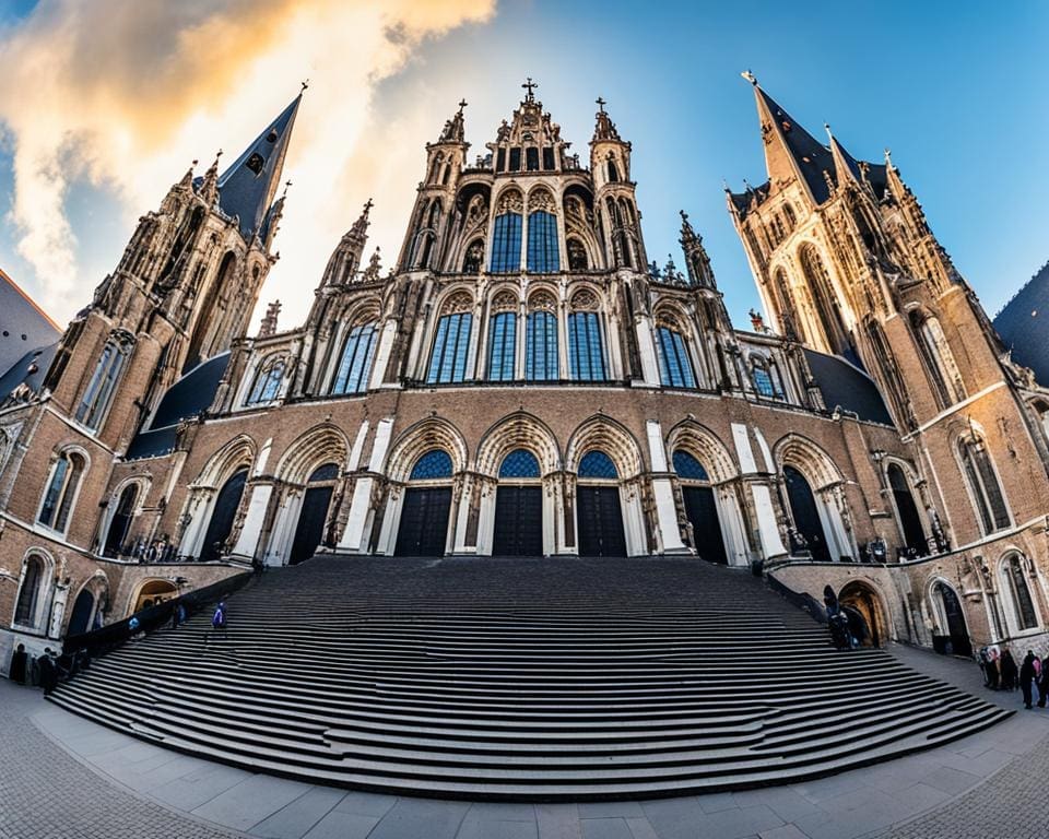 Beklim de trappen van de Sint-Pietersbasiliek, Vaticaanstad