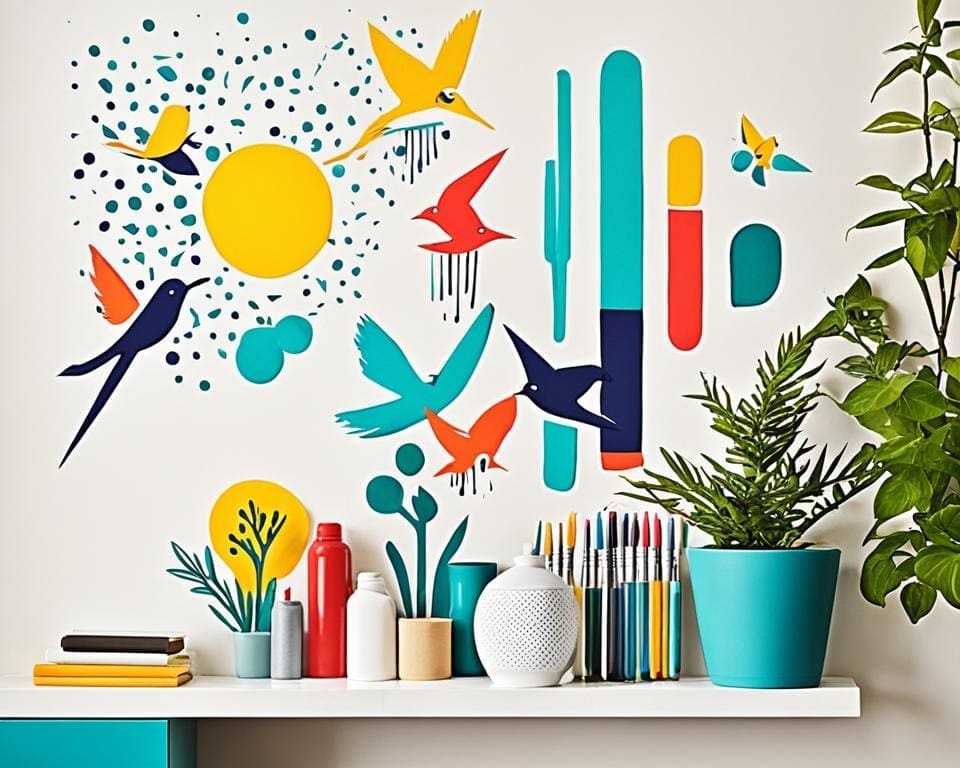 Creativiteit aan de Muur