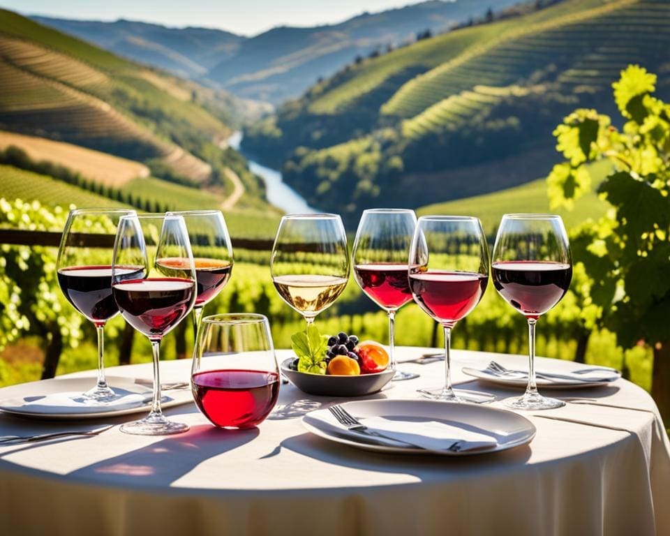 Douro-vallei wijnproeverij