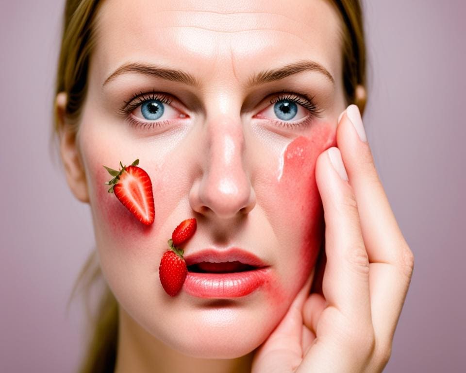 aardbeien allergie