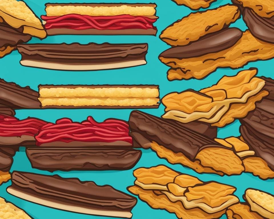 drievoudige snack