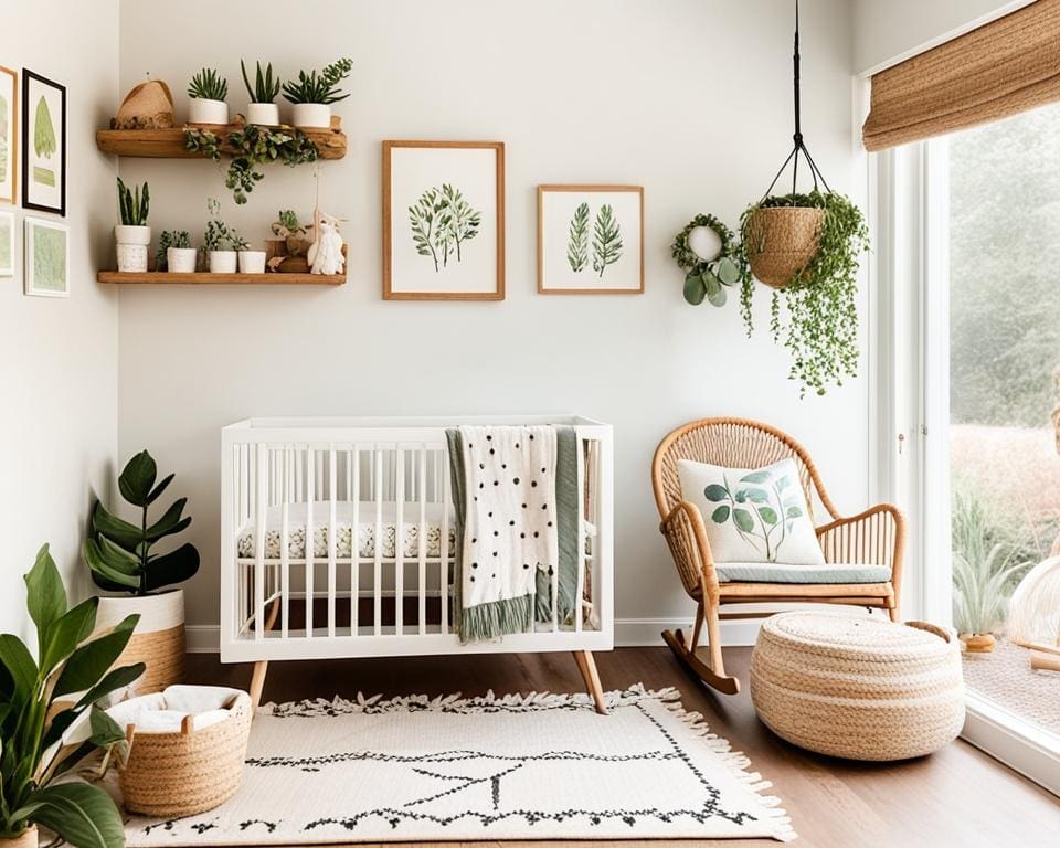 Milieuvriendelijke kinderkamer decoratie