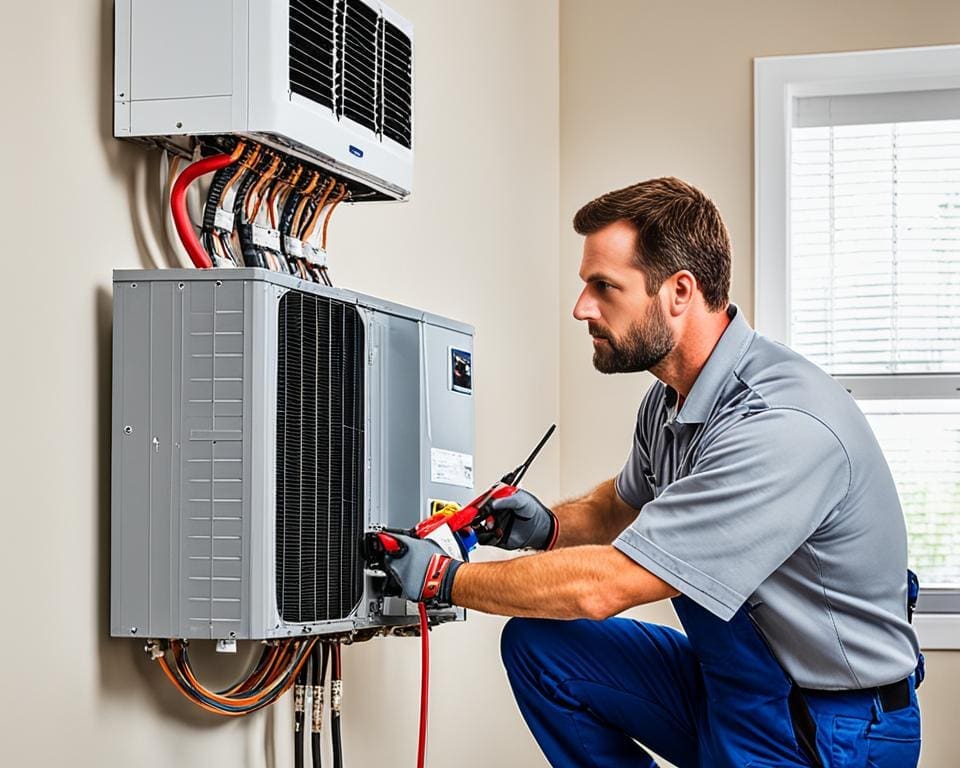 Split airco installatie handleiding