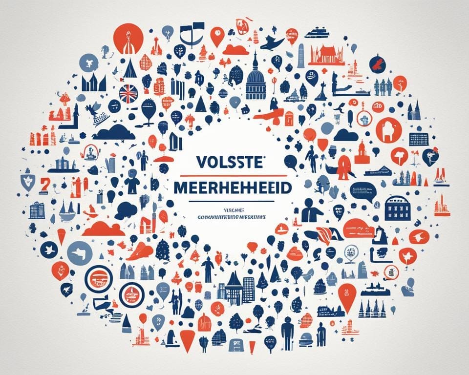 politieke begrip volstrekte meerderheid