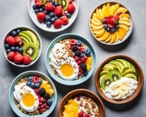 Wat zijn gezonde ontbijtopties die je snel kunt bereiden?