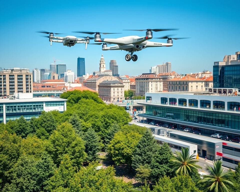 Drones in Logistiek: Efficiëntie vanuit de Lucht