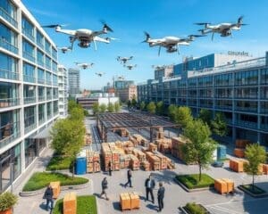 Drones in Logistiek: Efficiëntie vanuit de Lucht