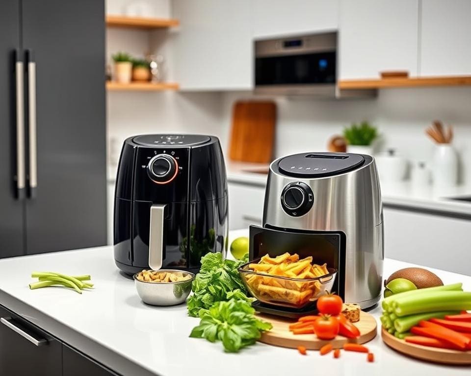Elektrische airfryers voor gezonder frituren zonder olie