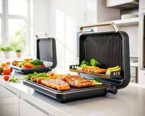 Elektrische grills voor vetarm koken