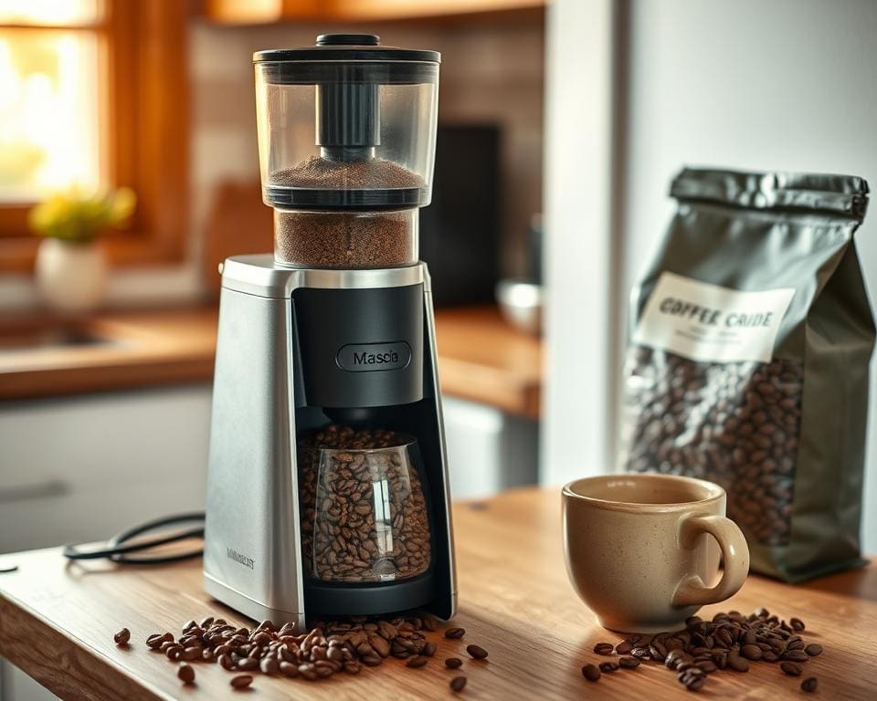 Elektrische koffiemolens voor verse koffie in een handomdraai