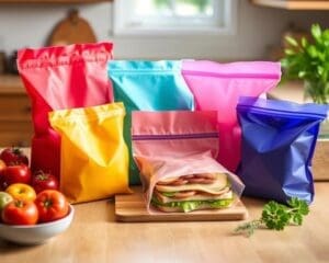 Herbruikbare boterhamzakjes voor een groenere lunch
