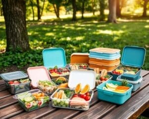 Herbruikbare broodtrommels voor verse lunches