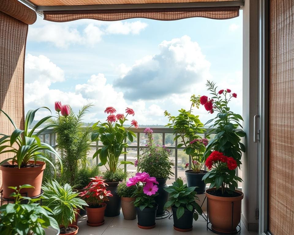 Hoe Bescherm Je Balkonplanten tegen de Wind?