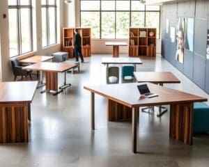 Opklapbare tafels voor multifunctioneel gebruik