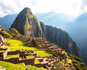 Verken de oude ruïnes van Machu Picchu, Peru