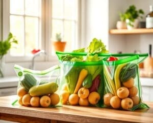 Herbruikbare vershoudzakjes: Houd eten vers zonder plastic