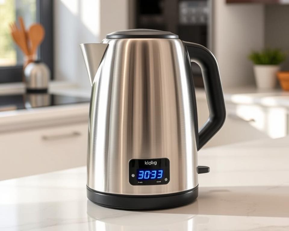 Elektrische waterkoker met timer