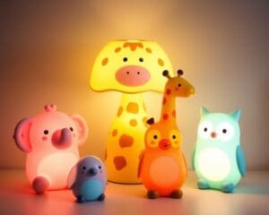 Kinderlampen met speelse dierontwerpen