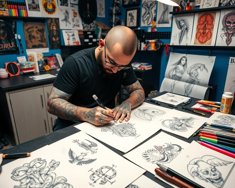 Tatoeëerder: Hoe ontwerp je unieke tatoeages?