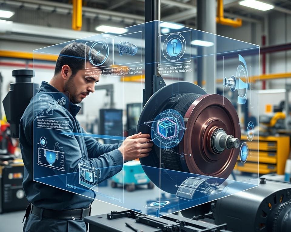 Hoe helpt augmented reality bij reparatie van machines?