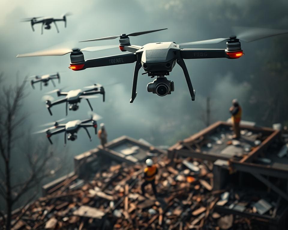 voordelen van drones bij rampenbestrijding