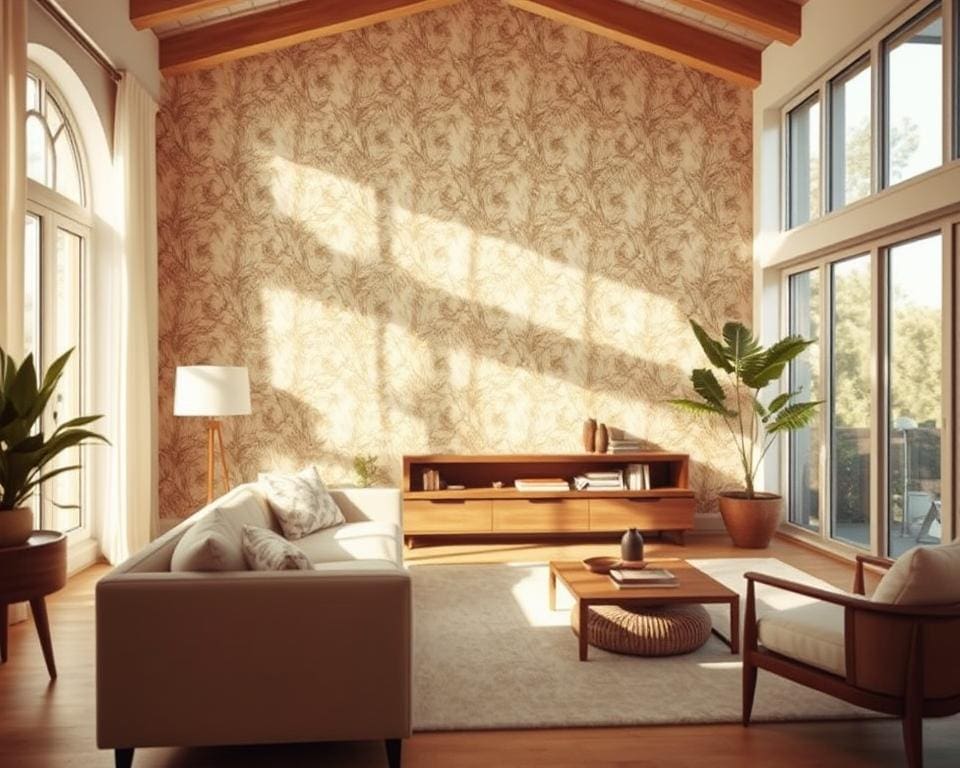 Duurzaam schilderwerk en behang voor een stijlvol interieur