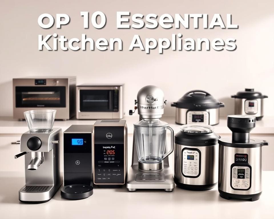 Top 10 must-have keukenapparaten