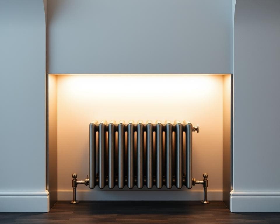 Hoe lang gaat een metalen radiator ombouw mee?
