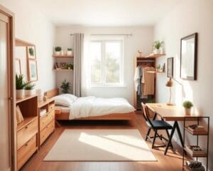 Hoe richt je een kleine slaapkamer slim in?