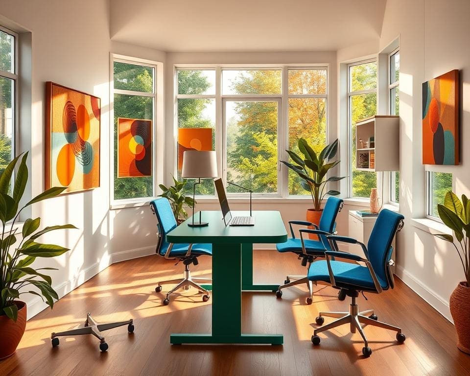 Kleuren inspiratie werkkamer 2025