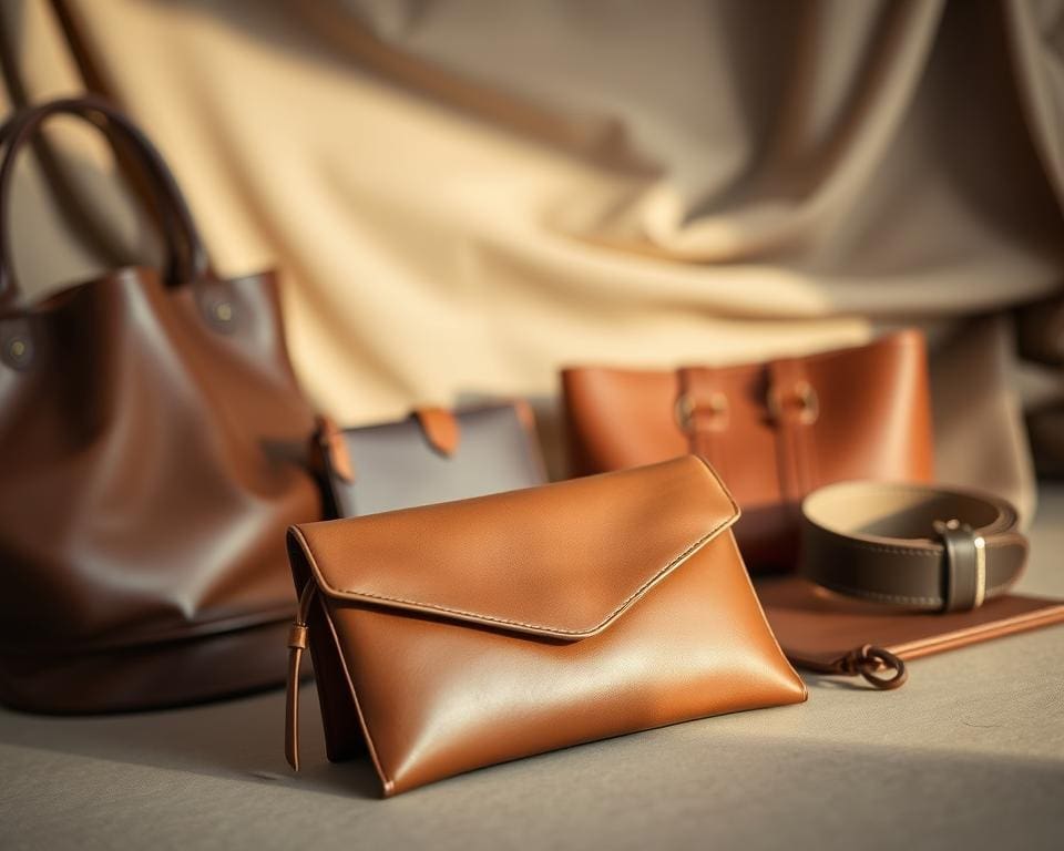 Leren accessoires en duurzame mode