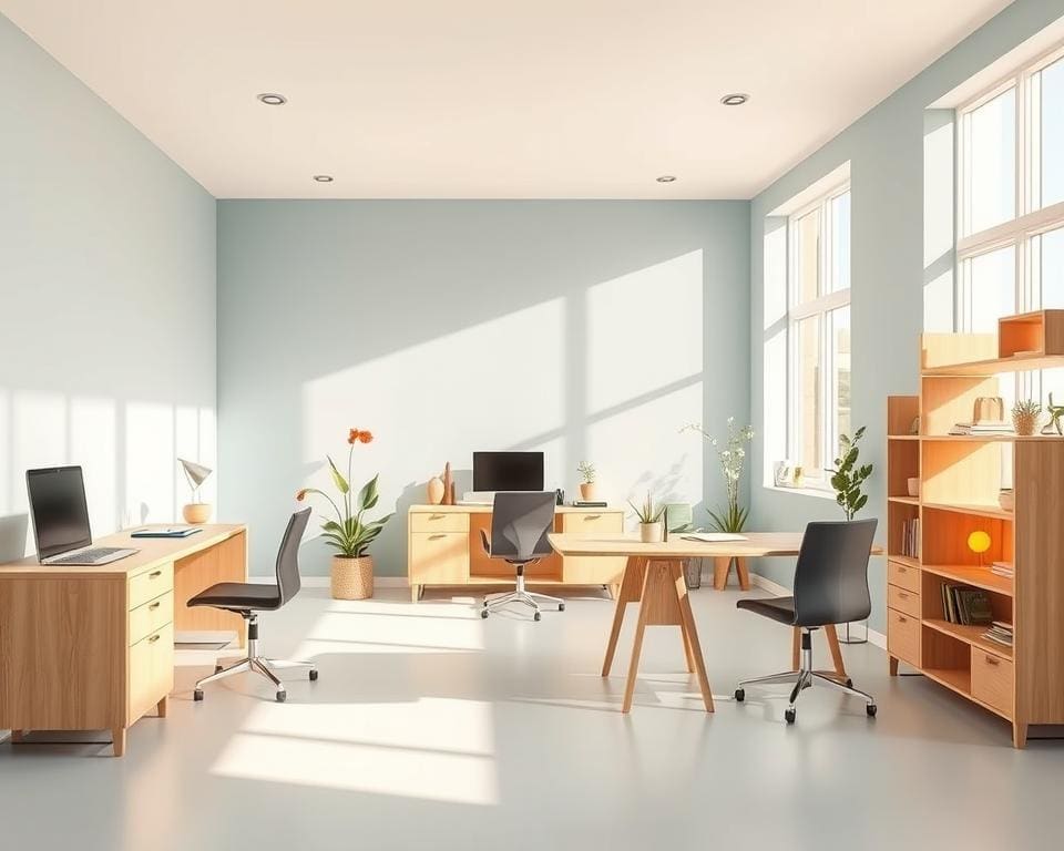 Wat zijn trendy kleuren voor je werkkamer in 2025?