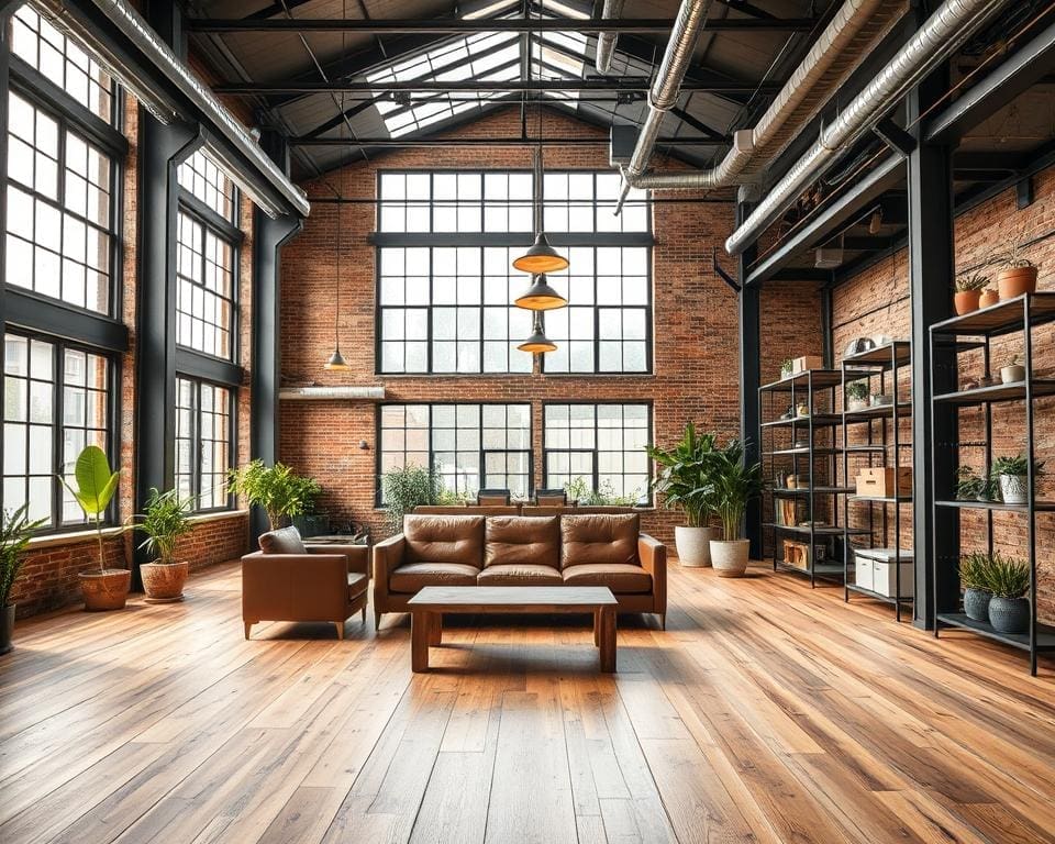 industriële interieurdesign
