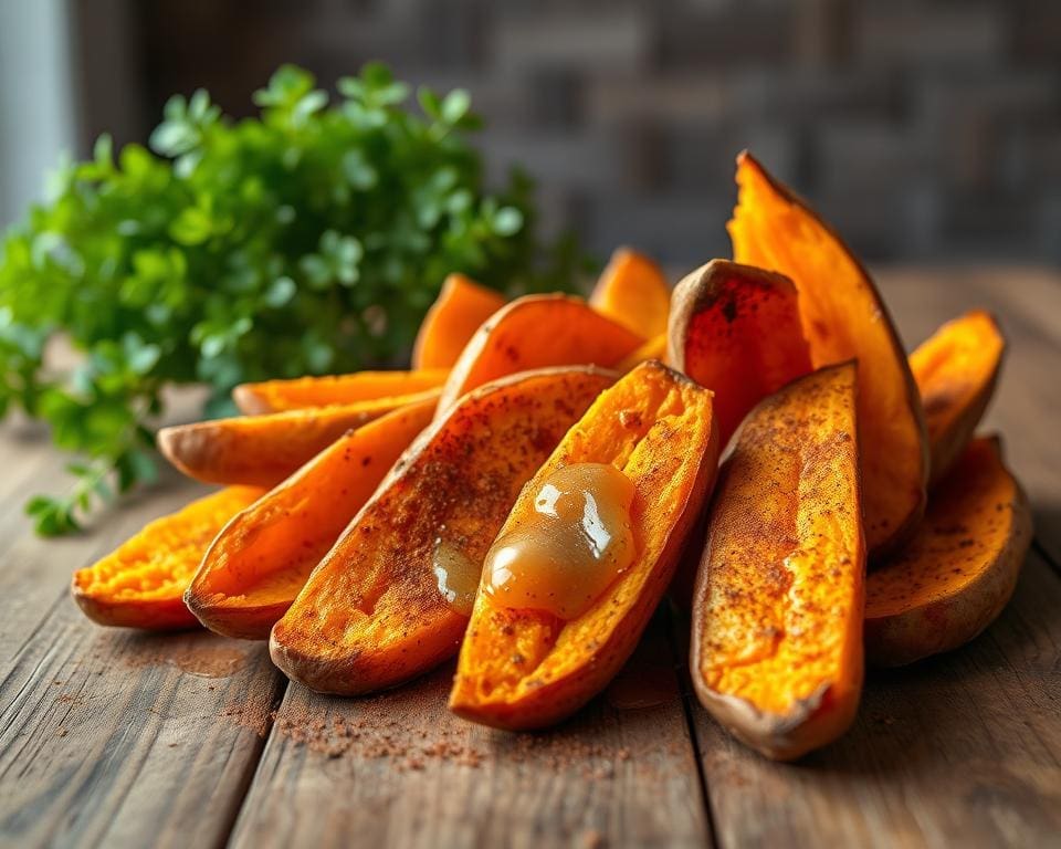 makkelijke zoete aardappel snacks