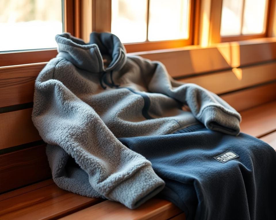 Comfort van fleece sportkleding