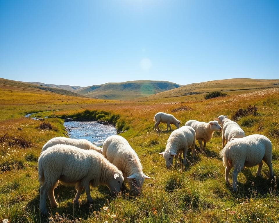 Hoe ademt merinowol in de zomer?