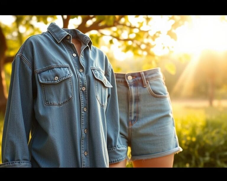 Is denim geschikt voor zomerkleding?