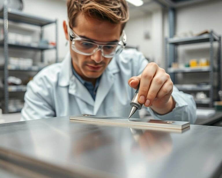 Reinigt RVS Clean ook precisieplaatwerk handmatig?