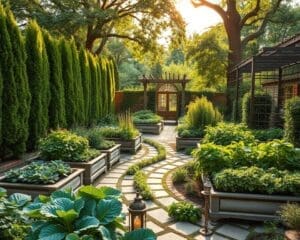 Wat maakt een groentetuin chique?