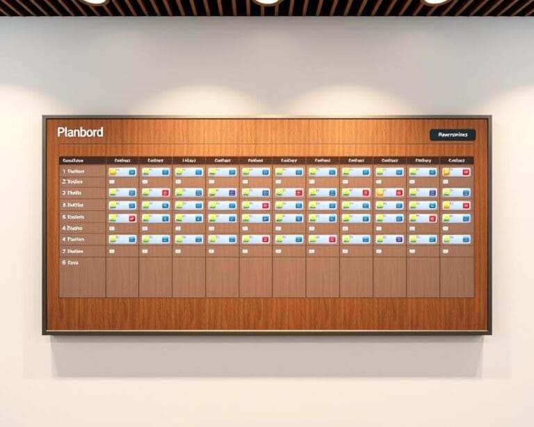 Wat maakt het planbord van HRC zo overzichtelijk?
