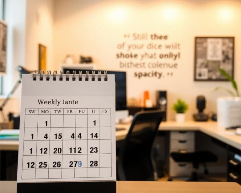 Wat zegt je weekstructuur over je werkstijl?