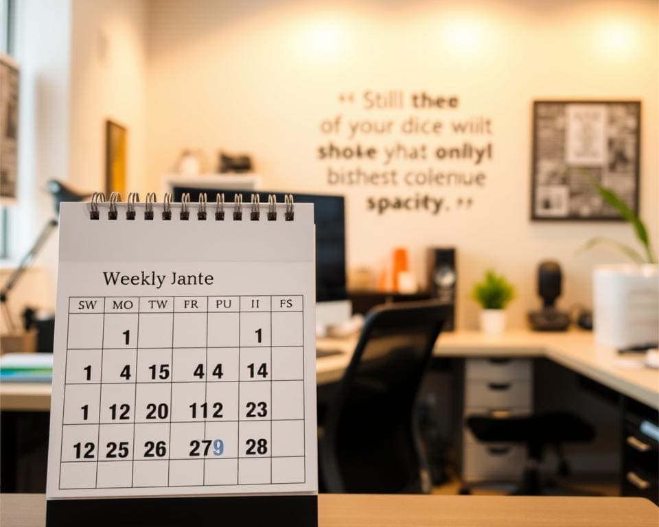 Wat zegt je weekstructuur over je werkstijl?