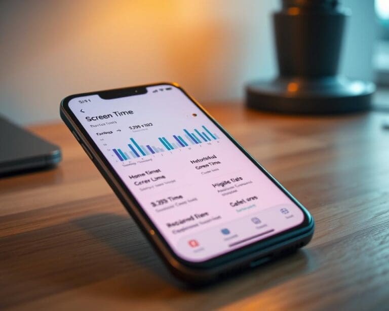 Welke app helpt bij het monitoren van schermtijd?
