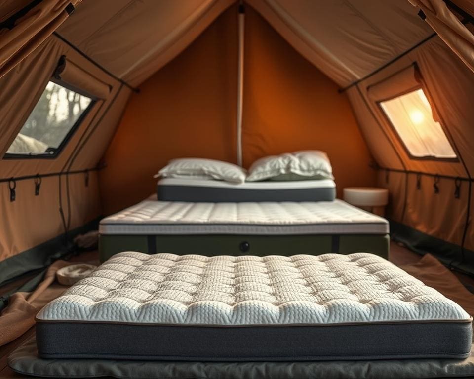 daktent matrassen