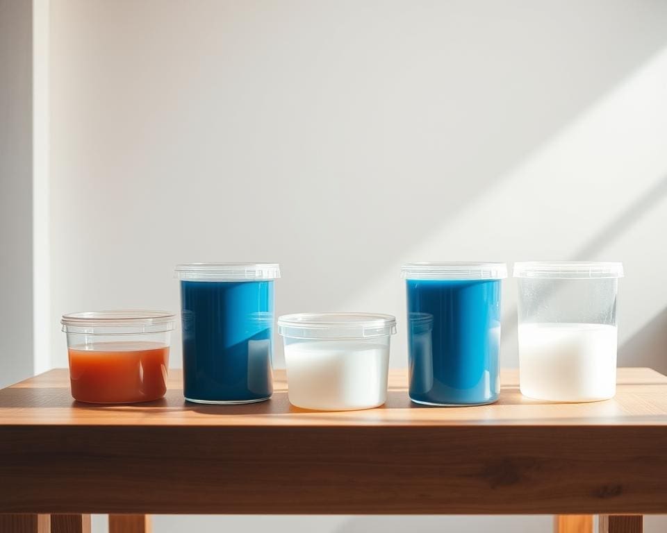 pluizig acryl oplossingen