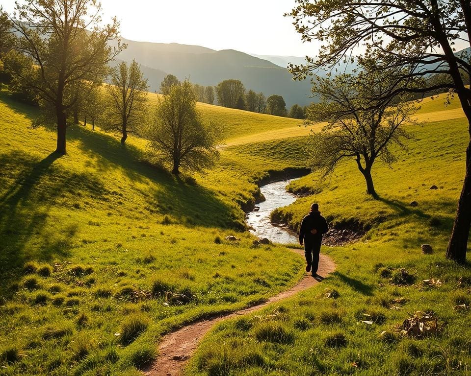 wandelen voor innerlijke rust