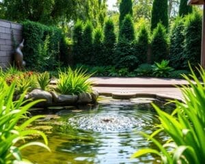 Hoe bouw je een klein waterelement in je tuin?