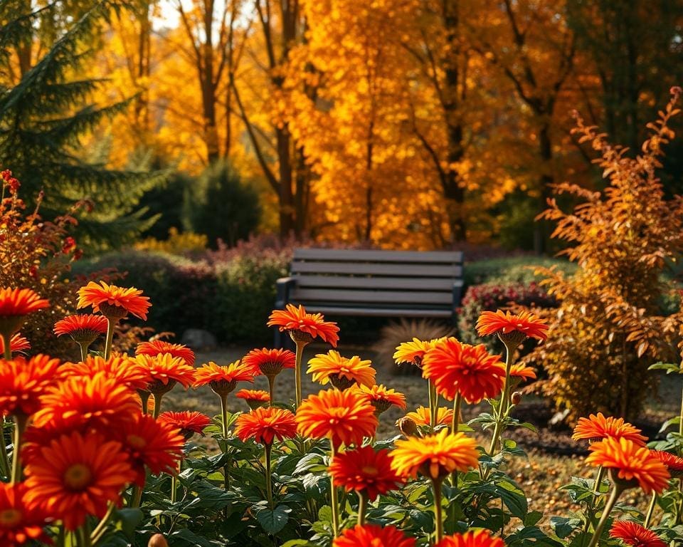Hoe maak je een gezellige tuin voor in de herfst?