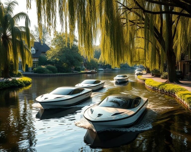 Hoe milieuvriendelijk zijn de boten in Giethoorn?